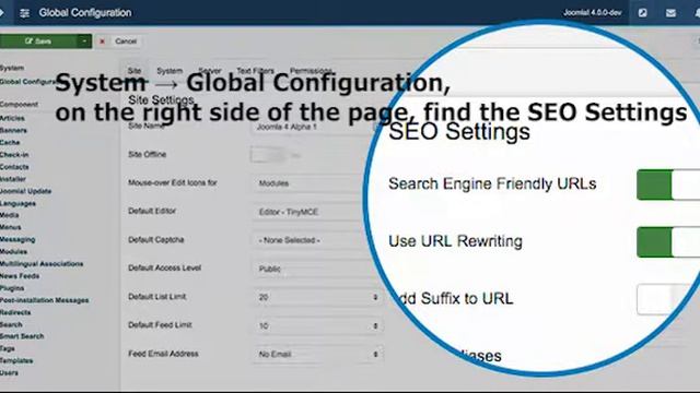 How to remove .index.php from Joomla URLs смотреть онлайн