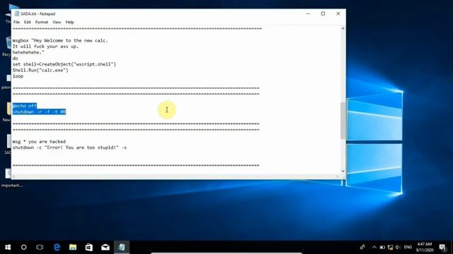 how to create computer viruses using notepad | 2021 смотреть онлайн