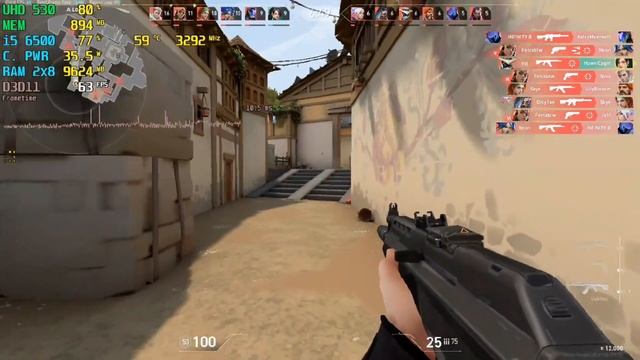Valorant | i5 6500 + HD 530 смотреть онлайн