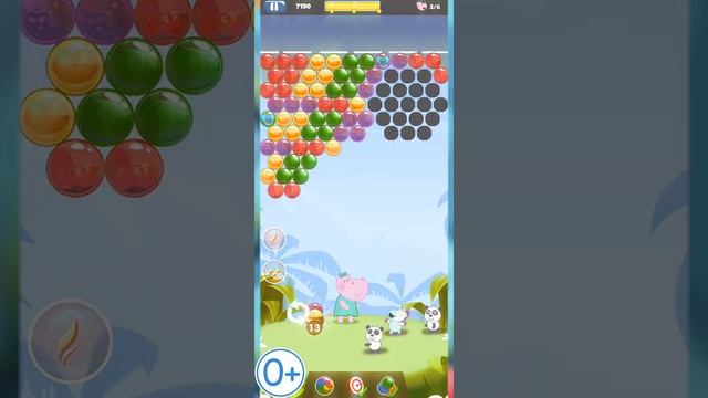 Hippo ? Bubble Shooter ? Pop Bubbles for Kids ? Teaser-1 9х18 0+ смотреть онлайн