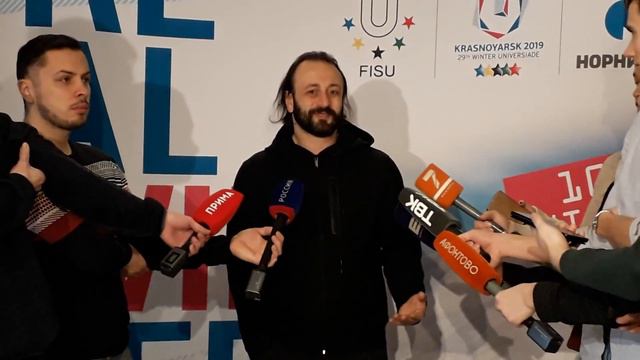 Илья Авербух о церемонии открытия универсиады смотреть онлайн