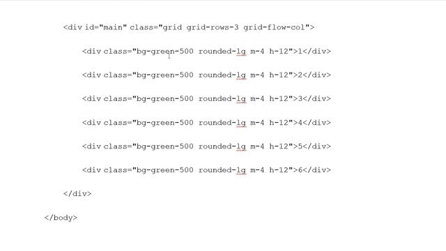 Tailwind CSS | Grid Template Rows смотреть онлайн