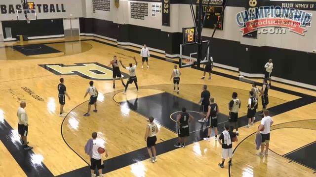 Matt Painter's 3-on-3 Man-to-Man Defensive Drill! смотреть онлайн