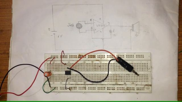 Simple Amplifier with LM 358. смотреть онлайн