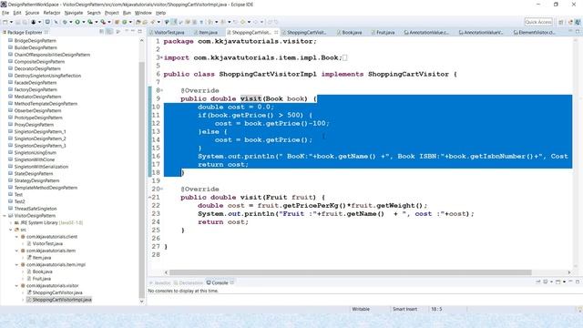 Visitor Design Pattern examples in JDK ? || Design Pattern Interview Questions in Java смотреть онлайн