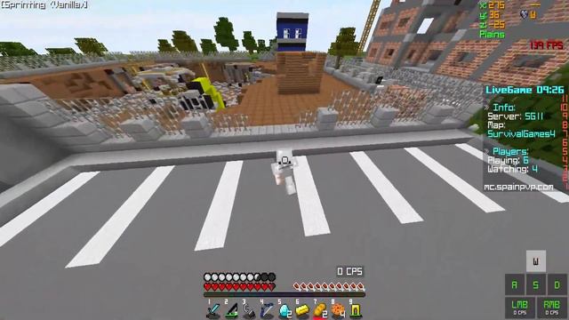 ТОП КОММЕНТАРИИ!ГО 30 ЛАЙКОВ?! • Minecraft Hunger Games (SpainPVP) #9 смотреть онлайн