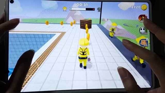 Rainbow Friends (Chapter 2 + Bridge Race + Hide 'N Seek + Minecraft) & Survivor In Rainbow Monster смотреть онлайн