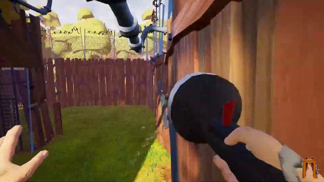 Hello Neighbor прохождение акт 2. Дети попросили папу поиграть )) смотреть онлайн