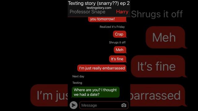 See you tomorrow! *snarry texting* смотреть онлайн