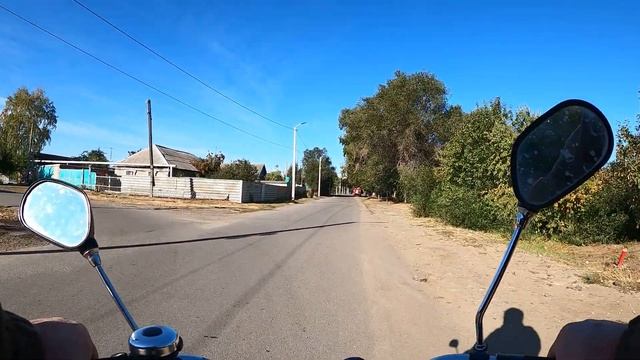 Костанай, вело прогулки по улицам города. Улица Ленинградская, Западная. смотреть онлайн