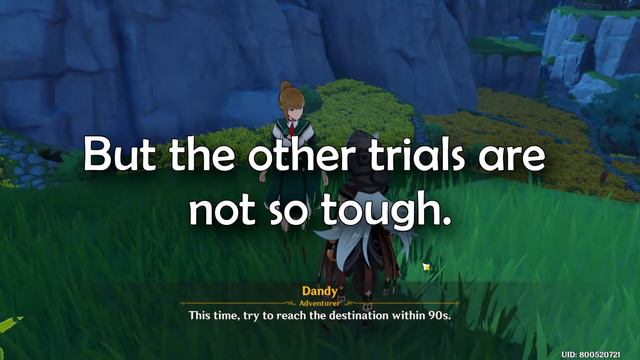 Genshin Impact: Dandy's Time Trial Challenges смотреть онлайн