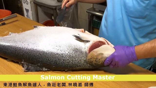 Superb Scales Scraping Skills/Bluefin Tuna/Marlin/Salmon in Taiwan смотреть онлайн