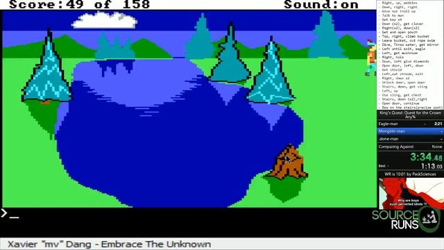[WR] King's Quest: Quest for the Crown (DOS) Any% speedrun in 5:56.95 смотреть онлайн