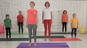 Занятие йогой для детей - детская йога | Рубрика "Мульти-спорт с Мульти-табс®"