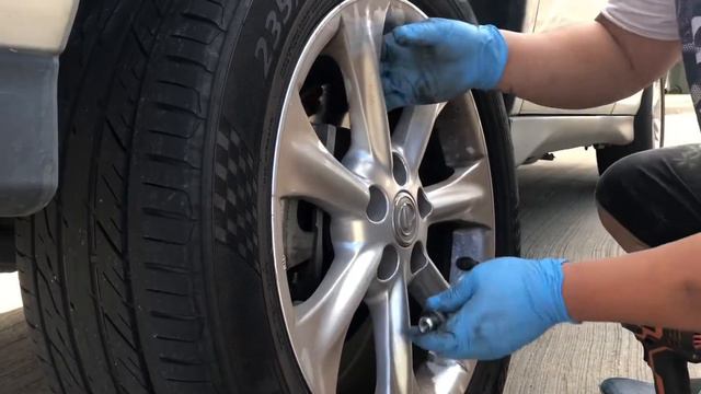 2004 Lexus RX330 brake pads change fast . смотреть онлайн
