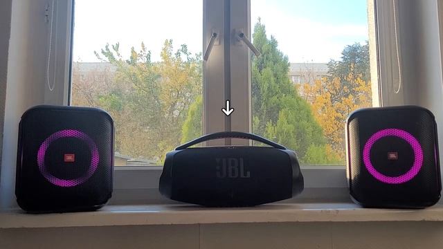JBL Encore 2x VS JBL Boombox 3 | Just blowup!! ? смотреть онлайн