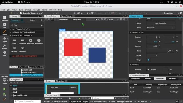 Layouts con Qt Quick y QML смотреть онлайн