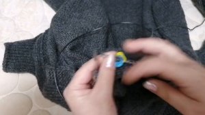 как связать капюшон спицами от горловины