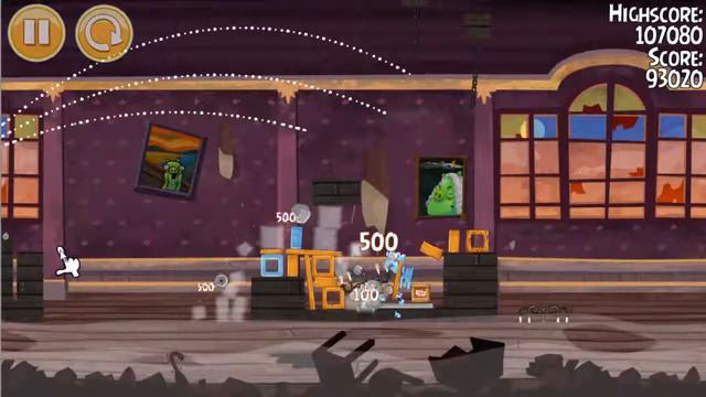 Angry Birds Seasons :: Season 3 :: Haunted Hogs :: Level 1-12 :: 3 Stars :: High Score :: No Cheats смотреть онлайн