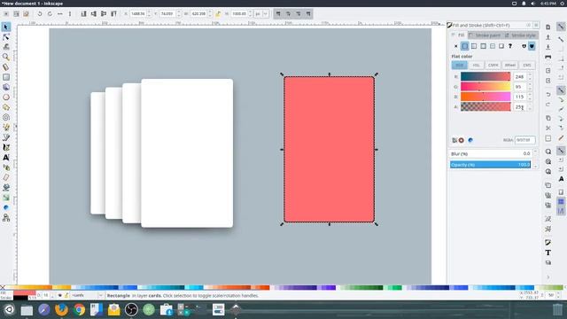 Coloring Objects in Inkscape смотреть онлайн