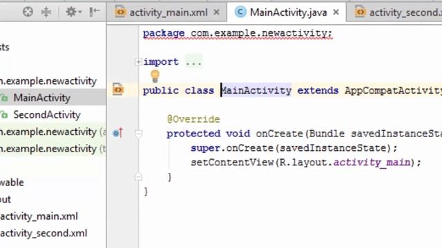How to create second Activity in Android смотреть онлайн