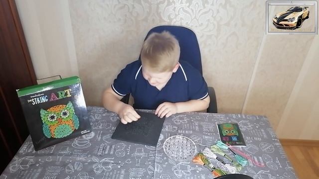 String Art картина своими руками нитками на гвоздях Cова мастеркласс Mister Ilya Positive часть3 смотреть онлайн