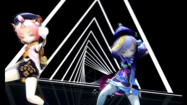 [MMD/Genshin Impact] Diona X Qiqi Say So смотреть онлайн