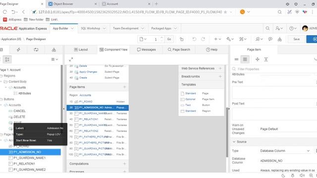 Oracle APEX - Add Extra button with Field Oracle APEX смотреть онлайн