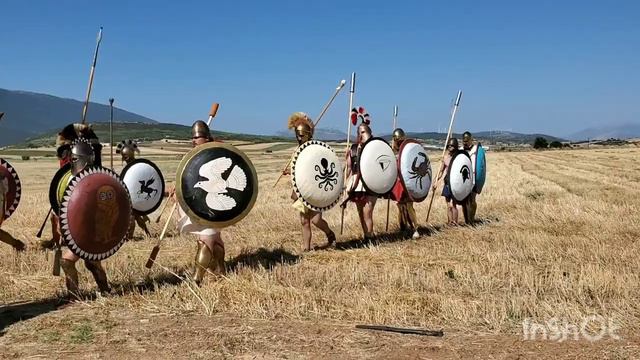 Athens VS Thebes - Battle of Plataea Reenactment 2022 - Largest Hoplite Reenactment Battle to Date смотреть онлайн
