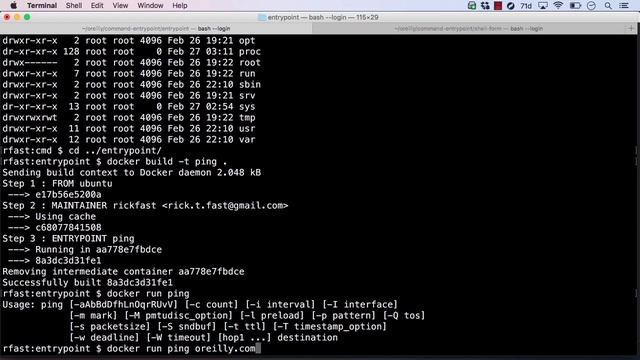 Docker Images - Command And Entrypoint in Docker- Lesson 06 смотреть онлайн