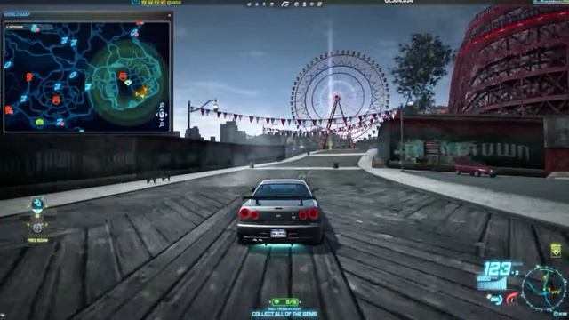 Let' s play NFS World Nissan Skyline Gt- R V- Spec [R34] Treasure Hunts day 42 Ep- 01 смотреть онлайн