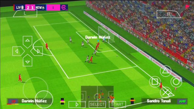 eFOOTBALL PES 2024 PSP MOBILE GANEPLAY смотреть онлайн