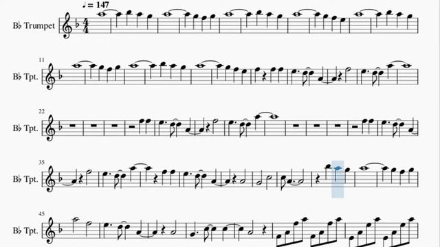 Trumpet Sheet Music: How to play Space Song by Beach House смотреть онлайн