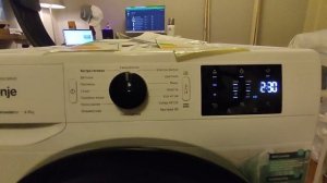 Стиральная машина Gorenje WNEI 72 SB Обзор