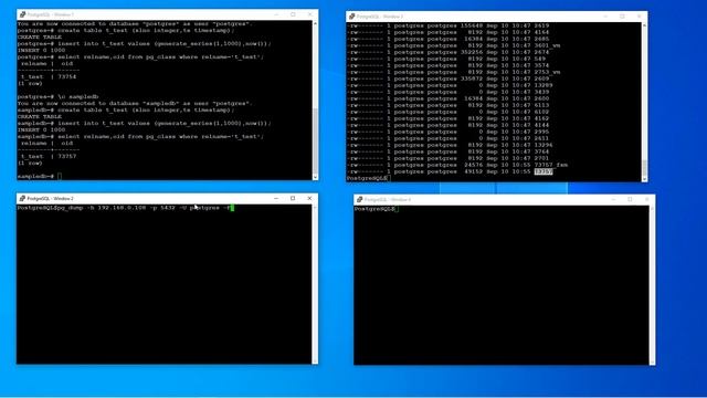 PostgreSQL for Beginners - Topic 9 - Part 1 - Logical Backup - demos on pg_dump смотреть онлайн