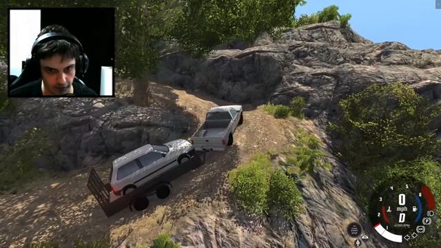 SUBI O MORRO TRANSPORTANDO O FIAT UNO BEAMNG DRIVE!!! смотреть онлайн