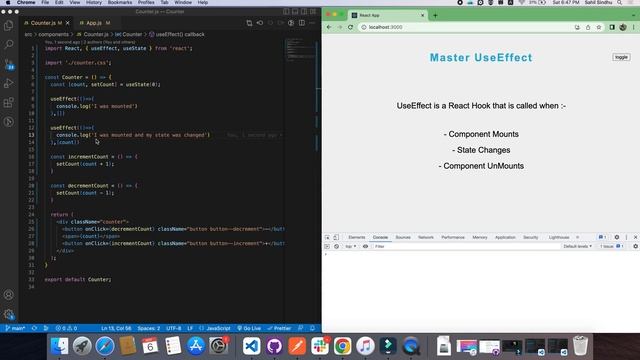 react useEffect hook | Learn useEffect in 3 minutes смотреть онлайн