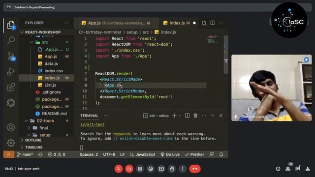 REACT JS BOOTCAMP DAY-7 смотреть онлайн