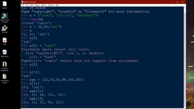 #13 Python Tuple | Python Tutorials for Beginners [Tuples] | #Python #tutorials смотреть онлайн