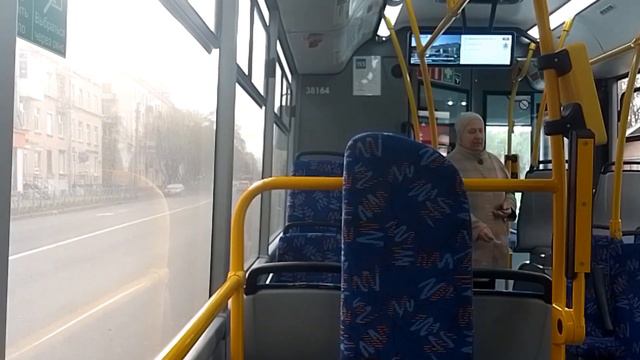 15.10.23 Автобусный маршрут 155 борт. 38164 в Санкт-Петербурге. смотреть онлайн
