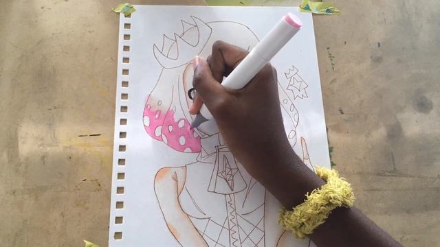 [Pearl splatoon] Copic Marker SpeedPaint смотреть онлайн