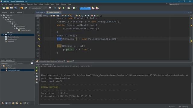 CS162 Java = File Output Without Overwriting = Part 6 смотреть онлайн