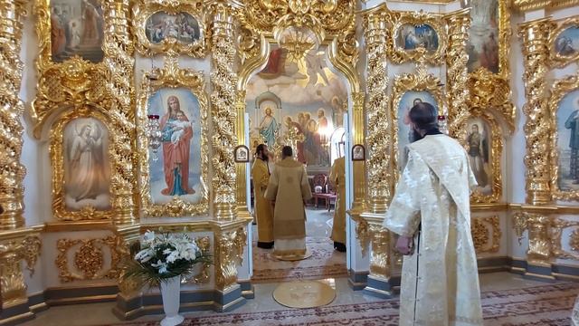 Божественная Литургия в Монастыре Блаженной Ксении Петербургской. Sfânta Liturghie 09.07.2023