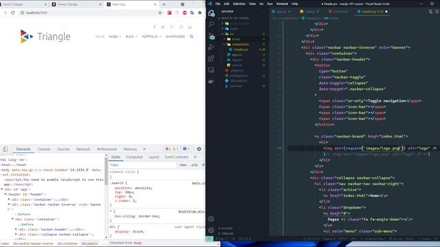 How to convert HTML to ReactJS Part 1 (Bangla) смотреть онлайн