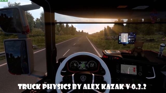 TRUCK PHYSICS COMPARISON | ALEX KAZAK VS FRKN64 | Euro Truck Simulator 2 Mods смотреть онлайн