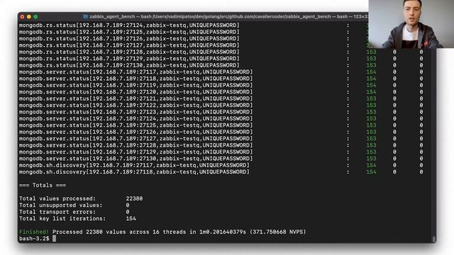 Мониторинг MongoDB с Zabbix смотреть онлайн