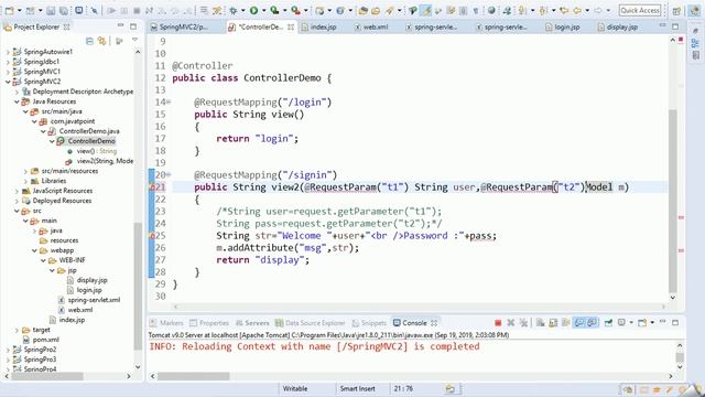 Java Spring MVC Lecture 02 смотреть онлайн