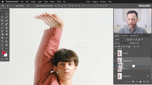 How to Create a Motion Effect in Photoshop смотреть онлайн