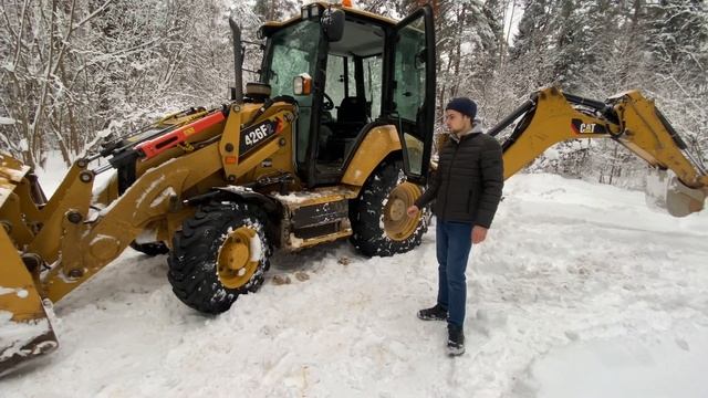 Экскаватор погрузчик CAT 426F2. Краткий обзор. Характеристики. Excavator loader CAT 426F2. смотреть онлайн