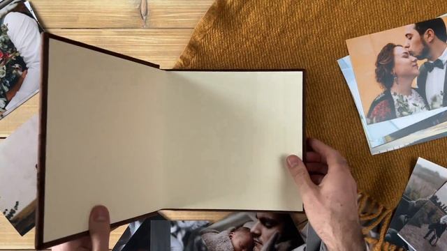 Семейный фотоальбом с чистыми листами для вклейки фотографий "Дерево", коричневый смотреть онлайн
